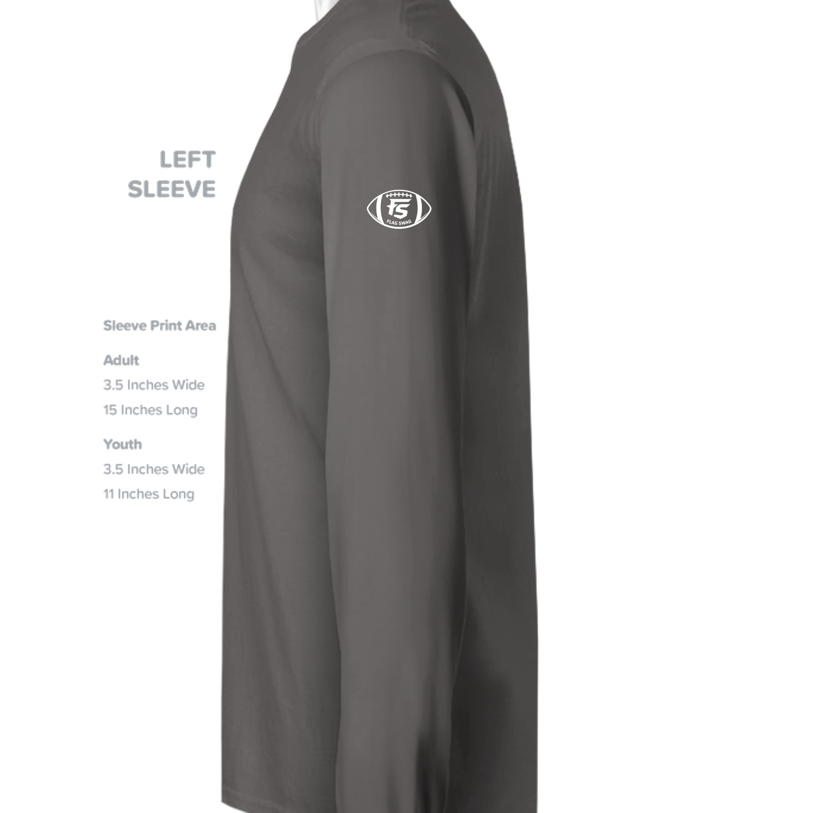 Iron Grey - YST358 - SLEEVE_LEFT
