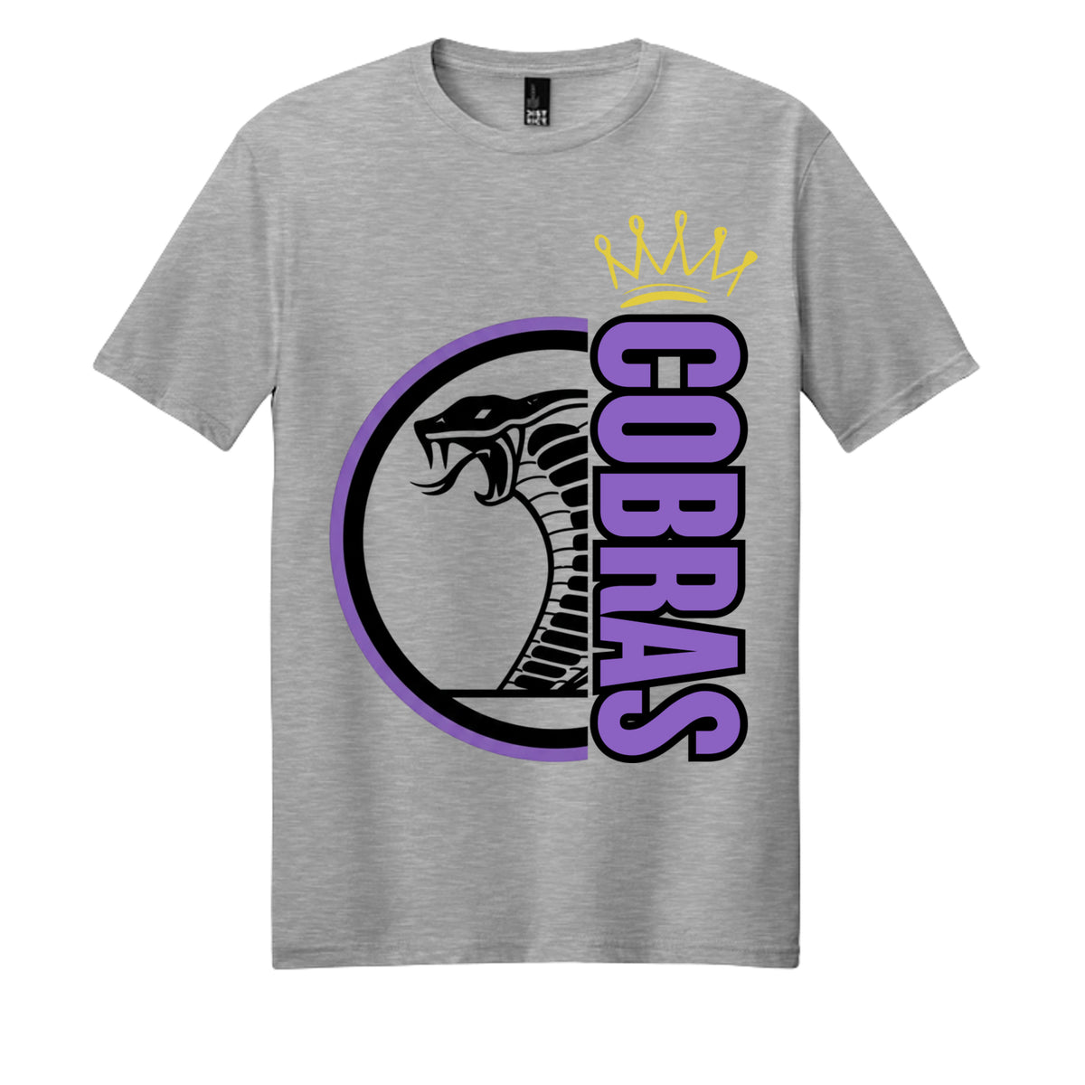 Light Heather Grey - DM108 - FRONT